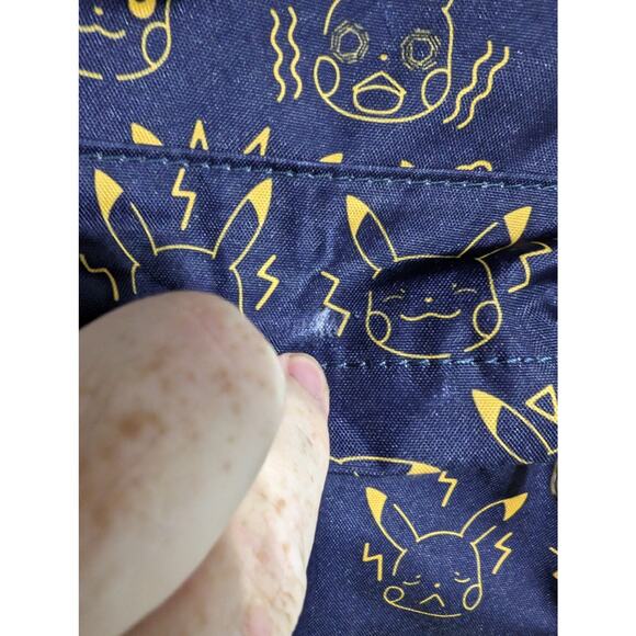 Pokemon x Loungefly Pikachu Expressions Backpack Funny Faces Blue Yellow - Picture 9 of 9